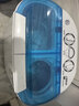 大黃鴨電器洗衣機半自動(dòng)雙桶雙缸家用小型迷你租房宿舍波輪脫水甩干雙杠省電老式強動(dòng)力易操作以舊換新 雙缸 頂配-節能電芯+Ag+銀離子除菌/99%去污除 曬單實(shí)拍圖