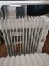 美的（Midea）取暖器電熱油汀 家用電暖器電暖氣片 暖風(fēng)機家用大面積30平方全屋速熱加濕烘衣節能省電取暖神器 13片 【簡(jiǎn)易翹板開(kāi)關(guān)】全屋暖不干燥 曬單實(shí)拍圖