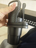 極護時(shí)刻車(chē)載水杯托座架多功能可調節旋轉汽車(chē)中控臺飲料架一分二雙層置物 曬單實(shí)拍圖