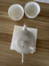 小罐茶茶具德化白瓷陶瓷茶杯樂(lè )游山對杯杯子水杯主人杯套裝禮盒裝約60ml 曬單實(shí)拍圖