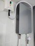 萬(wàn)和（Vanward）即熱式電熱水器淋浴家用速熱防漏電免儲水洗澡器小型集成洗澡機變頻恒溫衛浴加熱器 7000W 【皓月銀】水電分離 曬單實(shí)拍圖