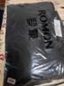 羅蒙（ROMON）棉服男冬季潮流休閑舒適戶(hù)外保暖棉襖棉衣外套男裝8891黑XL 曬單實(shí)拍圖