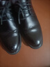 回力男鞋商務(wù)英倫風(fēng)布洛克雕花皮鞋男百搭休閑舒適軟底正裝鞋 黑色 39 曬單實(shí)拍圖