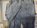 貓霓牛仔褲男春秋季寬松直筒闊腿長(cháng)褲夏天復古美式高街男生工裝休閑褲 1053復古藍【常規款】 2XL 曬單實(shí)拍圖