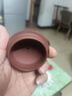 京東京造 宜興紫砂壺 手工茶壺【原礦紫泥】煮泡茶具 德鐘壺238ml禮盒裝 曬單實(shí)拍圖