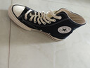 匡威（Converse）官方 寬版1970S經(jīng)典帆布男女休閑運動(dòng)鞋黑色162050C 常規鞋型/162050C 41 曬單實(shí)拍圖