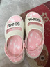 森馬（senma）拖鞋女夏季外穿厚底增高拖鞋一家三口防滑耐磨戶(hù)外沙灘涼拖鞋女 粉色 40-41 曬單實(shí)拍圖