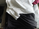七匹狼【100%棉】短袖男士純棉T恤跑步運動(dòng)透氣全棉小白t家居吸汗衫 曬單實(shí)拍圖