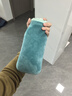 柯晟硅膠注水高品質(zhì)熱水袋暖水袋暖肚子大姨媽神器沖灌熱敷保暖手寶寶 650ML奶綠-太陽(yáng)花-水晶絨布套 曬單實(shí)拍圖
