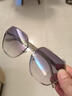 OEMG墨鏡女士防紫外線(xiàn)眼鏡2026新款無(wú)框切邊漸變色大框顯臉小太陽(yáng)鏡 團購定制聯(lián)系客服 禮盒裝 曬單實(shí)拍圖