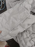 波司登（BOSIDENG）鵝絨羽絨服女士秋冬季輕薄連帽寬松短款內膽百搭保暖外套 【店長(cháng)推薦】700+蓬鵝絨-巖石灰-格雷系【卡碼拍大】 M 165/88A 體重約125-140斤 曬單實(shí)拍圖