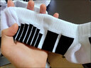 南極人（Nanjiren）專(zhuān)業(yè)跑步籃球襪子男透氣毛巾中筒襪大號男女高幫防滑運動(dòng)長(cháng)筒襪子 【長(cháng)款】白色【均碼38-43碼】一雙裝 曬單實(shí)拍圖