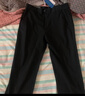 HLA海瀾之家休閑褲男輕商務(wù)時(shí)尚系列四面彈力褲子男過(guò)年 曬單實(shí)拍圖