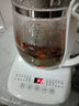 九陽(yáng)（Joyoung）養生壺迷你玻璃花茶壺煮茶器 12大功能11檔溫度 0膠水恒溫電熱燒水壺1.5L 1506BQ 曬單實(shí)拍圖