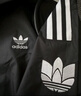 adidas寬松日常舒適運動(dòng)夾克外套男女春季新款阿迪達斯官方三葉草   黑色   M 曬單實(shí)拍圖