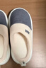 潔麗雅（Grace）棉拖鞋男士秋冬季室內防臭防滑居家保暖厚底踩屎感拖鞋男款冬天 曬單實(shí)拍圖