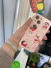 圣圖朗懶散小新適用蘋(píng)果17手機殼AI按鍵磁吸iPhone15ProMax卡通簡(jiǎn)約16plus鏡頭全包14植絨12防摔11情侶13 臻品【砂粉色-懶散新神】 iPhone 14 曬單實(shí)拍圖