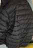 鴨鴨（YAYA）輕薄羽絨服男短款秋冬新款男士立領(lǐng)保暖防寒輕便外套KX 黑色 XL 180 曬單實(shí)拍圖