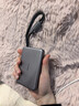 圖拉斯充電寶【2026重磅新款丨3C認證】超薄自帶雙線(xiàn)式10000毫安20000可上飛機快充適配蘋(píng)果移動(dòng)電源小巧 【1萬(wàn)毫安丨灰】蘋(píng)果+TypeC雙線(xiàn) 2026新升級丨5A/3C安全認證丨輕薄便攜頂配 曬單實(shí)拍圖