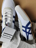 Onitsuka Tiger鬼塚虎男鞋復古舒適輕便 運動(dòng)休閑鞋女TRACK TRAINER 白色/藍色 40 曬單實(shí)拍圖