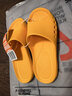 科柔（KENROLL）男女款浴室專(zhuān)業(yè)防滑拖輕薄無(wú)味洗澡情侶拖四季家居涼拖鞋 奶酪黃 35-36 (230mm) 曬單實(shí)拍圖