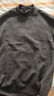 簡(jiǎn)云【加厚暖】羊毛蠶絲半高領(lǐng)保暖內衣男士加絨單件秋衣德絨打底衫 曬單實(shí)拍圖