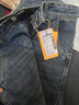 JEEP吉普高端男士牛仔褲男2026春秋新款寬松直筒休閑潮牌闊腿褲子男款 曬單實(shí)拍圖