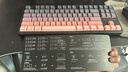 狼蛛（AULA）F87ProV2客制化無(wú)線(xiàn)機械鍵盤(pán)電競游戲專(zhuān)用  藍牙/2.4G/有線(xiàn)三模連接gasket全鍵熱插拔辦公鍵盤(pán)87鍵 F87 Pro月影粉霞 8000mAh 灰木軸V4 曬單實(shí)拍圖