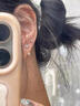 戚小米s999足銀耳釘女養耳洞耳骨釘純銀耳環(huán)睡覺(jué)免摘防掉2025新款耳飾 999足銀4mm耳釘一對【養耳防掉】 曬單實(shí)拍圖