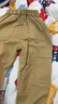 馬騎頓（MQD）男大童春季新品戶(hù)外露營(yíng)工裝大口袋休閑褲登山 卡其 160 曬單實(shí)拍圖