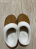 棉拖男棉拖女居家棉拖鞋加絨棉拖鞋男保暖鞋月子鞋女包頭拖女 卡其色 40-41 偏小一碼 曬單實(shí)拍圖