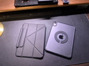 zoyu適用于iPad mini7/6可拆分保護套 Y折雙面磁吸旋轉防彎硬殼 蘋(píng)果mini平板電腦保護套尊貴黑 曬單實(shí)拍圖