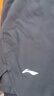 李寧（LI-NING）泳褲男士防尷尬游泳褲平角雙層防走光水陸兩用沙灘褲337 XL 曬單實(shí)拍圖