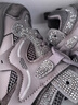 百麗（Belle）機能風(fēng)拼接老爹鞋女2026春新商場(chǎng)同款厚底增高休閑鞋F1H1DAM6預售 紫色 38 曬單實(shí)拍圖
