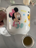 迪士尼（Disney）兒童水杯寶寶喝牛奶杯家用帶刻度耐摔不銹鋼口杯上幼兒園喝水杯子 曬單實(shí)拍圖