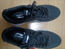 李寧運動(dòng)鞋男鞋輕便透氣網(wǎng)面拼接緩震跑步鞋黑色低幫軟底休閑慢跑鞋 【透氣網(wǎng)面】黑色/銀色009款)-1 40 曬單實(shí)拍圖