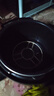 美的電壓力鍋內膽4L/5L/6升304不銹鋼黑晶內鍋加厚不粘鍋配件 美的電壓力鍋6號4升黑晶內膽【送飯勺】 曬單實(shí)拍圖