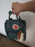 FJALLRAVEN北極狐雙肩包女休閑大容量背包書(shū)包23561-664霜綠色7L女神節 曬單實(shí)拍圖