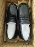 公牛世家豆豆鞋2026春季新款男士商務(wù)休閑皮鞋軟底一腳蹬英倫樂(lè )福鞋子男 曬單實(shí)拍圖