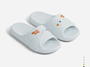 樸西小鴨子涼拖鞋春夏新款浴室防滑EVA居家拖鞋情侶 小藍鴨  37-38 曬單實(shí)拍圖
