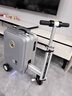 愛(ài)爾威（Airwheel）電動(dòng)行李箱智能拉桿箱可騎行載人登機箱代步20英寸旅行箱 豪華版-銀 曬單實(shí)拍圖