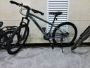 永久（FOREVER）自行車(chē)男女成人學(xué)生24/26寸變速山地車(chē)鋁合金雙碟剎減震越野單車(chē) 24速 26寸鋁架-消光灰 曬單實(shí)拍圖