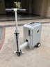 愛(ài)爾威（Airwheel）電動(dòng)行李箱智能拉桿箱可騎行載人登機箱代步20英寸旅行箱 豪華版-銀 曬單實(shí)拍圖