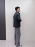 波司登（BOSIDENG）26春季輕薄羽絨服防風(fēng)鎖溫男輕暖鵝絨短款外套B260135033 黑色8056 M 175/96A 體重約130-140斤 曬單實(shí)拍圖