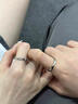戚小米純S999足銀蝴蝶戒指女生款開(kāi)口戒閃鉆可調節食指環(huán)生日禮物送女友 【999足銀】蝴蝶戒指-開(kāi)口 曬單實(shí)拍圖