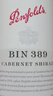 奔富（Penfolds）BIN389赤霞珠設拉子干紅葡萄酒750ml*6支木塞原瓶進(jìn)口 【澳版】 曬單實(shí)拍圖