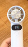 名創(chuàng  )優(yōu)品小風(fēng)扇手持風(fēng)扇吹輔食小型電風(fēng)扇便攜式靜音長(cháng)續航制冷辦公室桌面迷你手提拿半導體制冷嬰幼兒吹飯 【冰透白Pro】1200mAh 曬單實(shí)拍圖