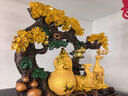 禮之源福祿雙至葫蘆擺件招財發(fā)財樹(shù)客廳酒柜店鋪前臺喬遷開(kāi)業(yè)禮品工藝品 曬單實(shí)拍圖