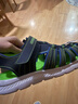 Skechers斯凱奇兒童涼鞋男童包頭護腳 清涼透氣休閑大童沙灘鞋童鞋400041L 曬單實(shí)拍圖
