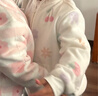 戴維貝拉【抱抱衣】女童春秋搖粒絨外套兒童寶寶加絨衣服 曬單實(shí)拍圖